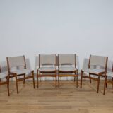 Mid-Century Dining Chairs by Johannes Andersen, 1960s, Denmark, Set of 6