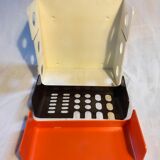 Modular bathroom shelf in plastic 70's