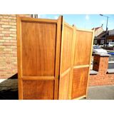 Antique wood screen 3 panels