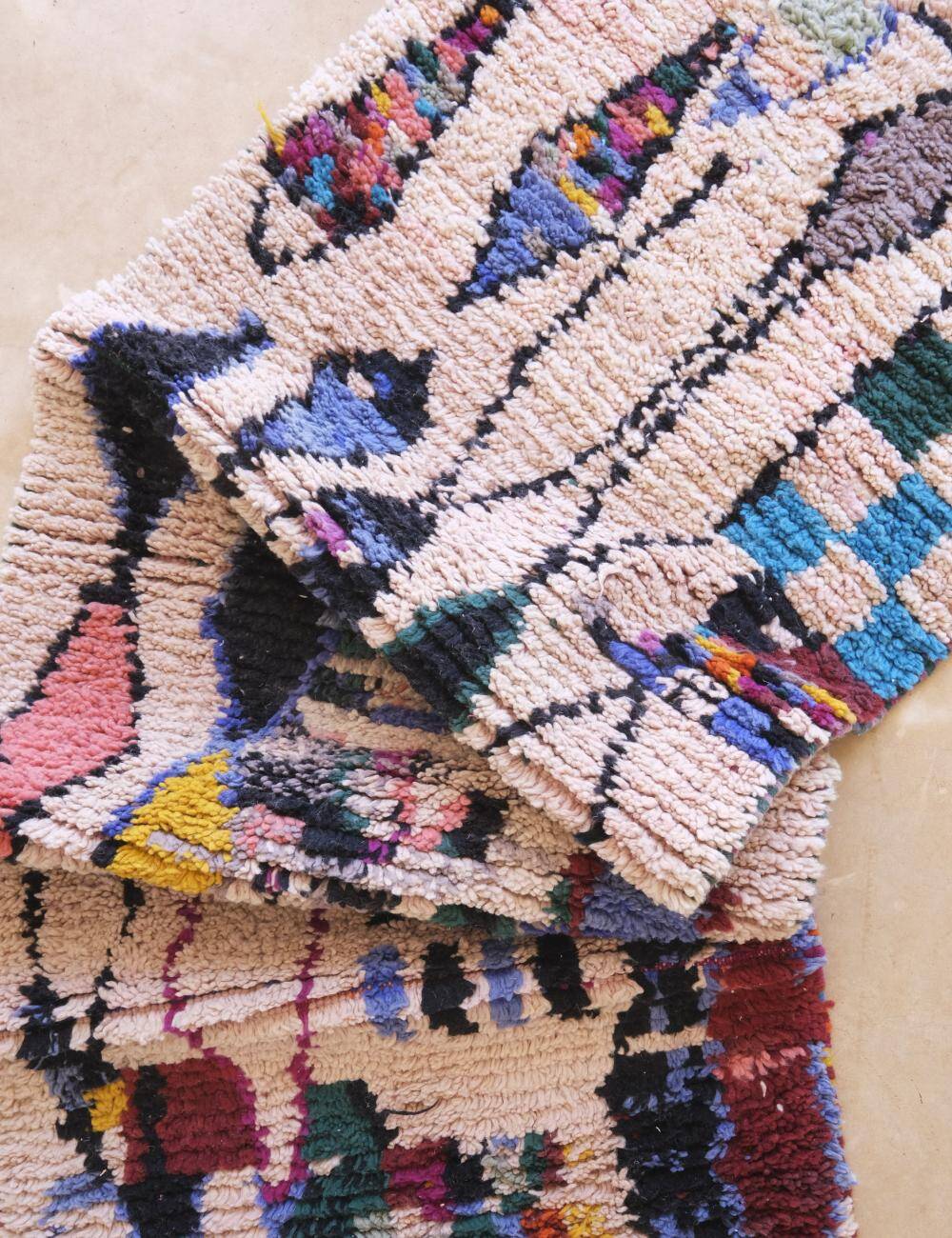 Abstract Runner Rug - 410 x 84 cm