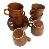 Brown cups 70' Tams