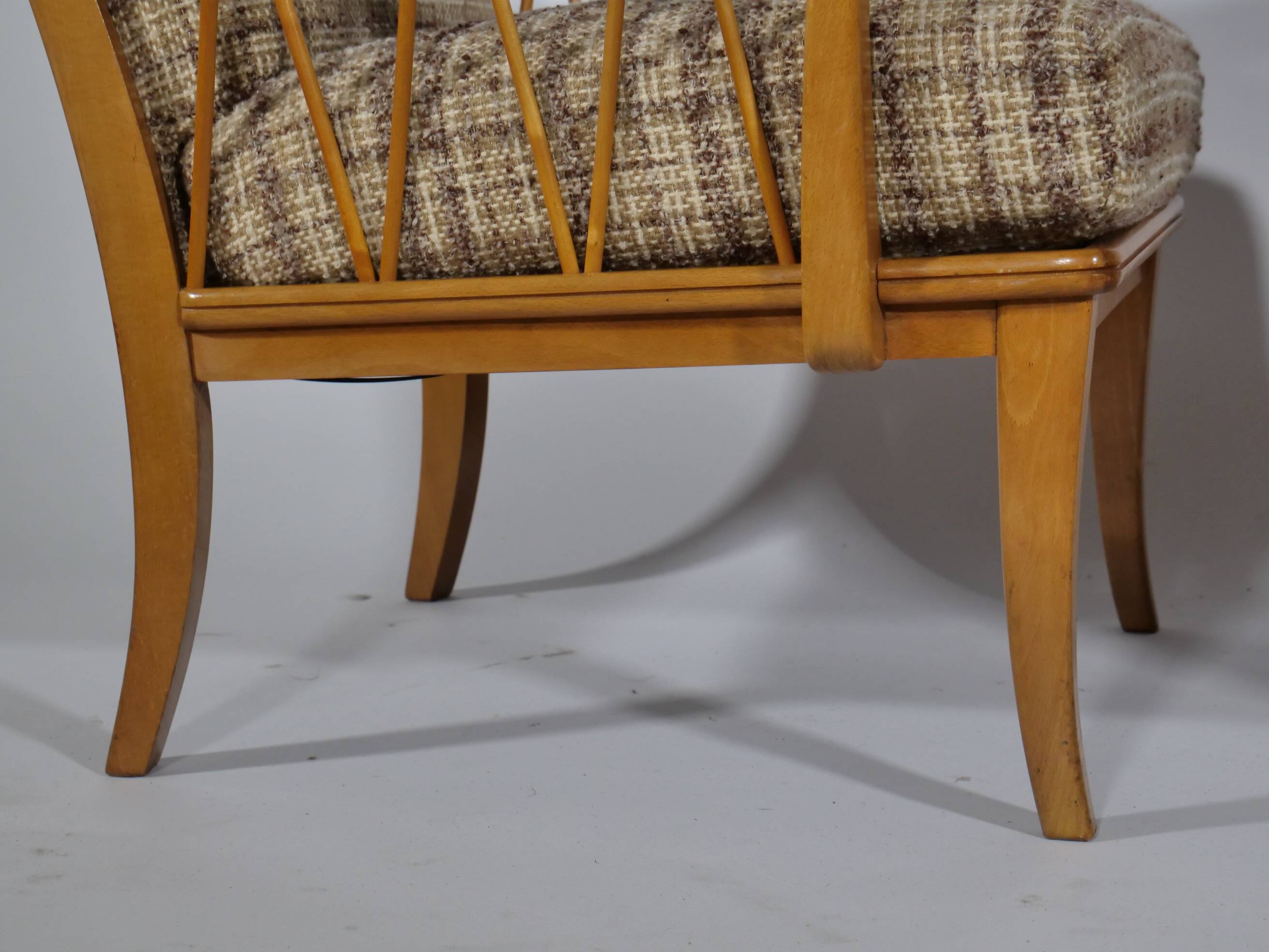 True vintage design armchair by Knoll, lounge style with armrests, 1960s