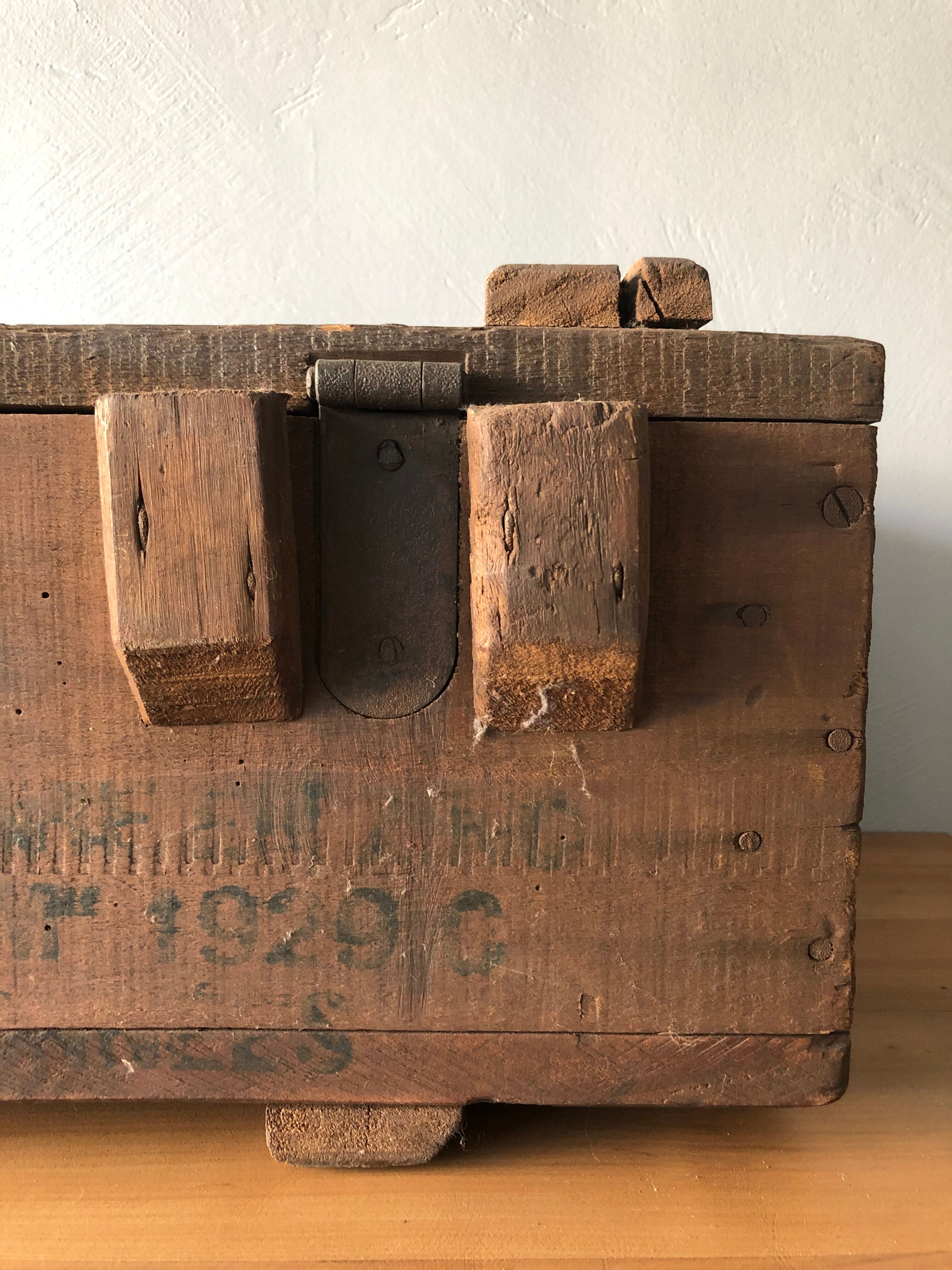 Oak box early XX 2nd