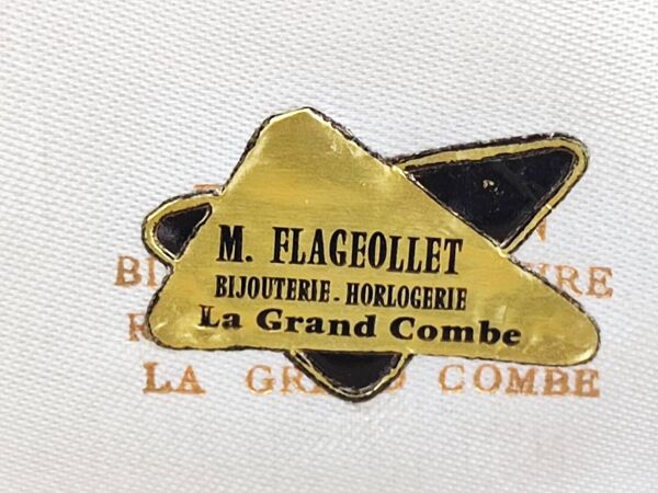 Louche à sauce en métal argenté