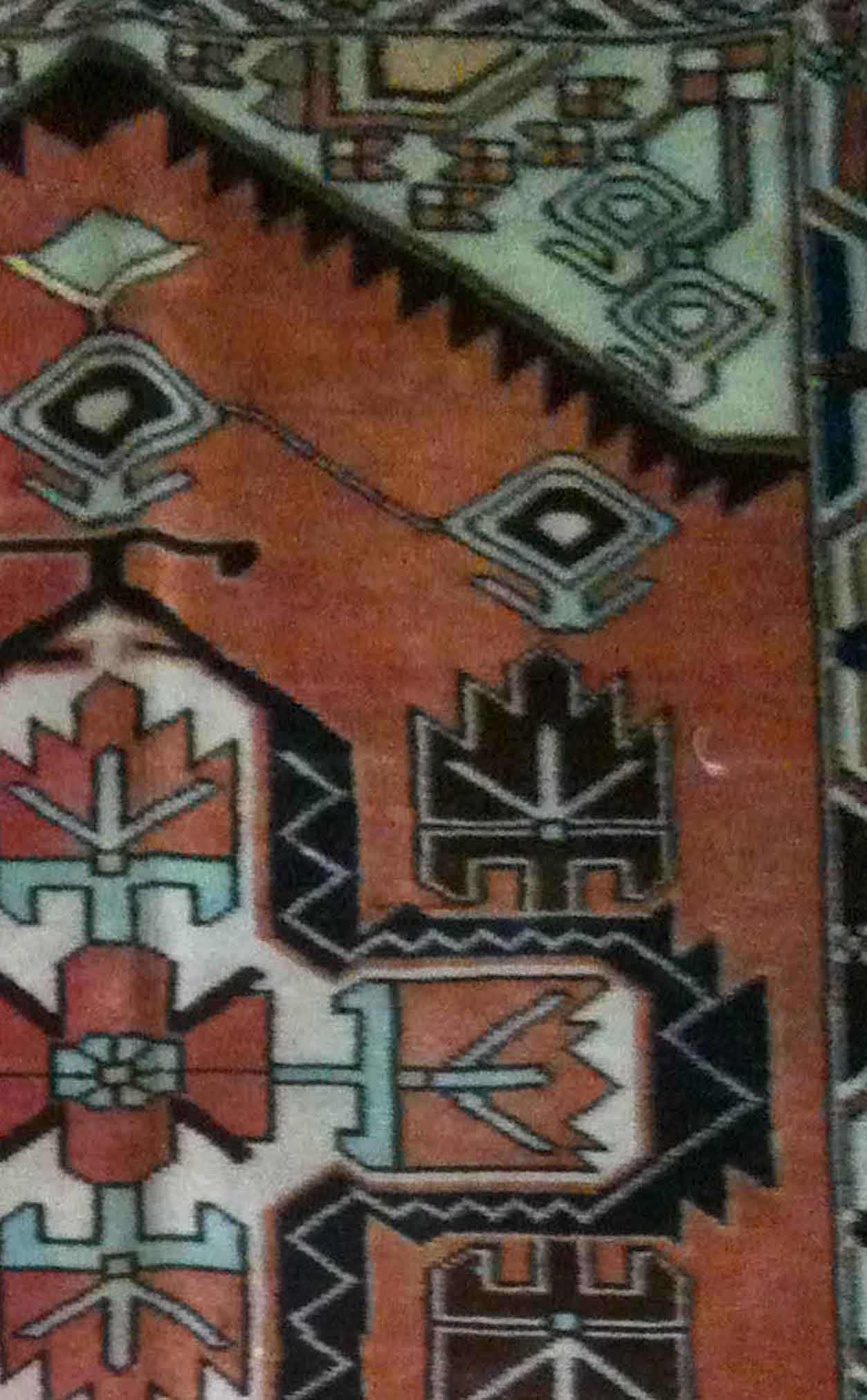 Handmade persian carpet n.90 hamedan 130x80cm