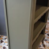 Bibus bookcase wood and khaki green