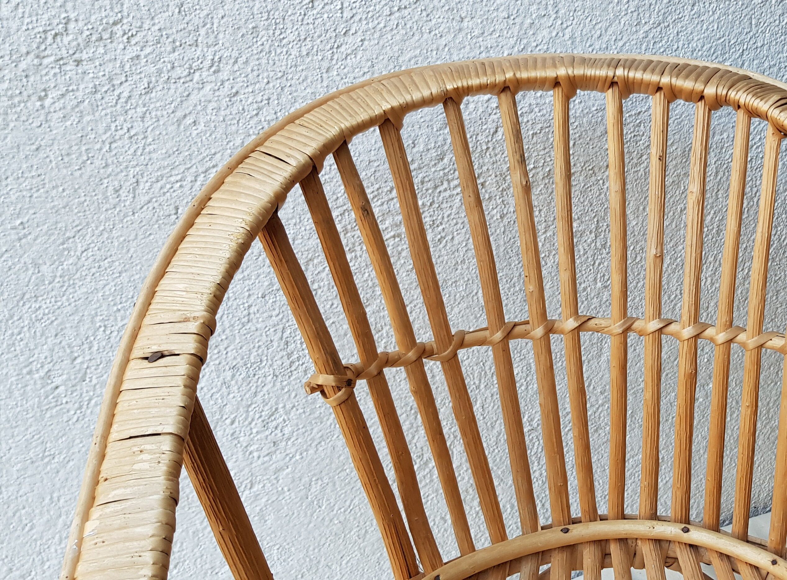 Children's chair in rattan