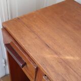 Brutalist side table console