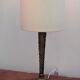 Lampe en laiton torsadé