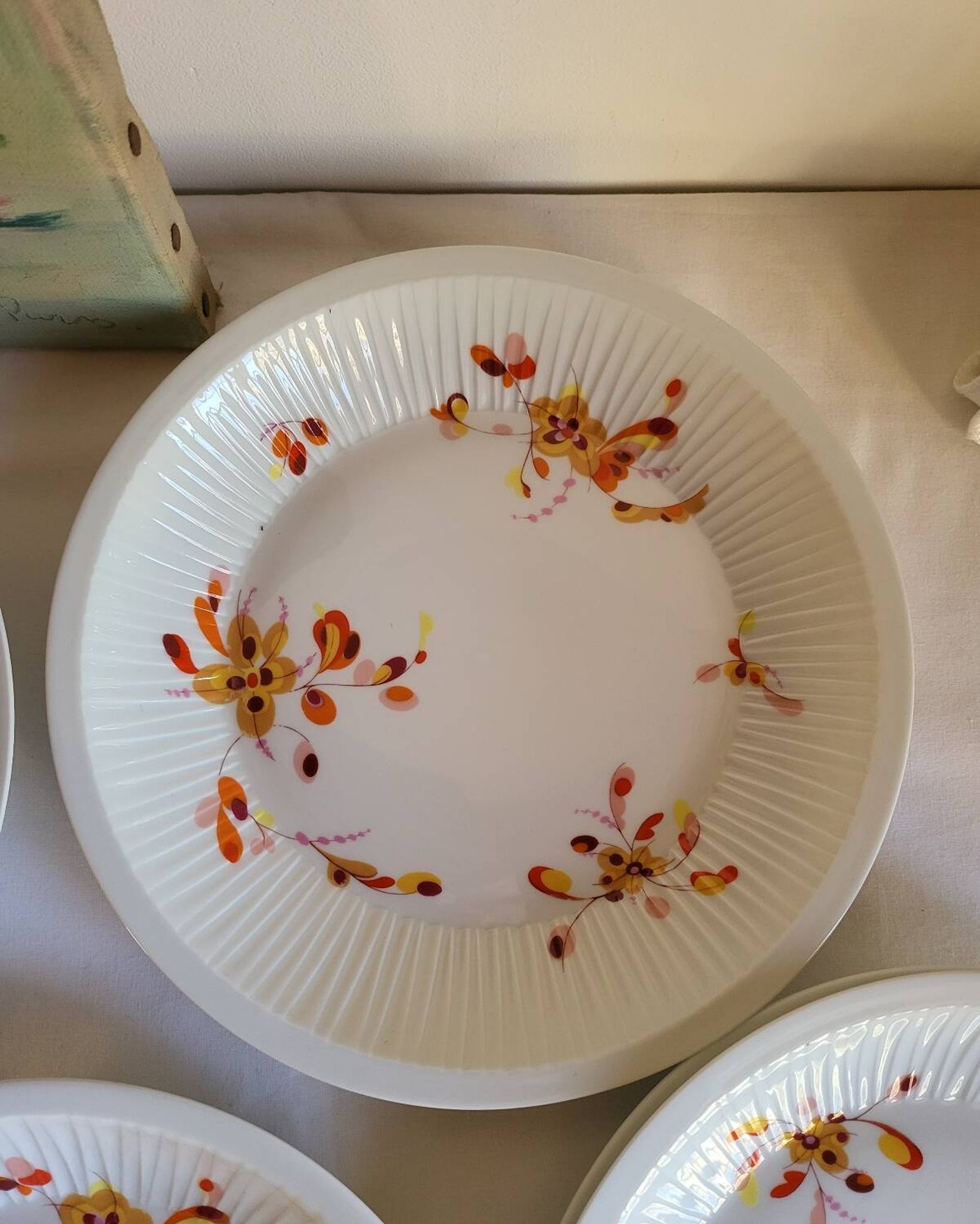 5 Haviland France Limoges Porcelain Soup Plates