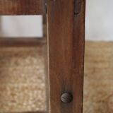 Vintage rolling shelf craft furniture