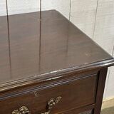 Early 20th century English mahogany chest of drawers