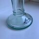 Candle holder design in bubbled glass made of vintage craftsmanship