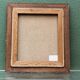 Reproduction Braun & Cie, Saint Francis of Assisi, carved wooden frame