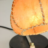Vintage parchement table lamp