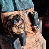 Religious sculpture, saint from the 17th century.