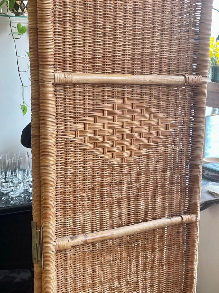 Wicker screen