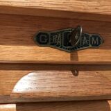 Cabinet notary oak curtain