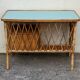 Vintage rattan desk 1960