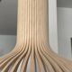 Suspension octo secto 4240 bouleau naturel - ø54cm - neuf