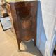 Louis XV marquetry commode, curved.