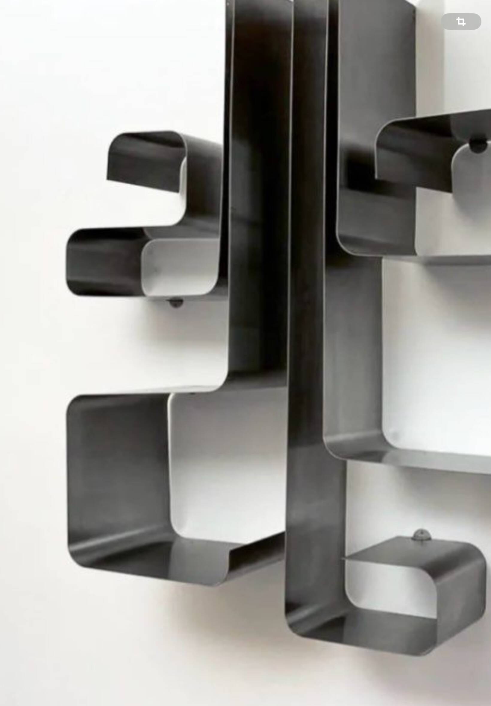 Zig Zag bookcase model by Joelle Ferlande for Kappa edition