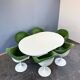 Space-age design icons: ‘Set-Line’ dining set by K. Schäfer for Lübke, 1960s