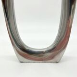 Vase sculptural en fonte d’aluminium — 1980s