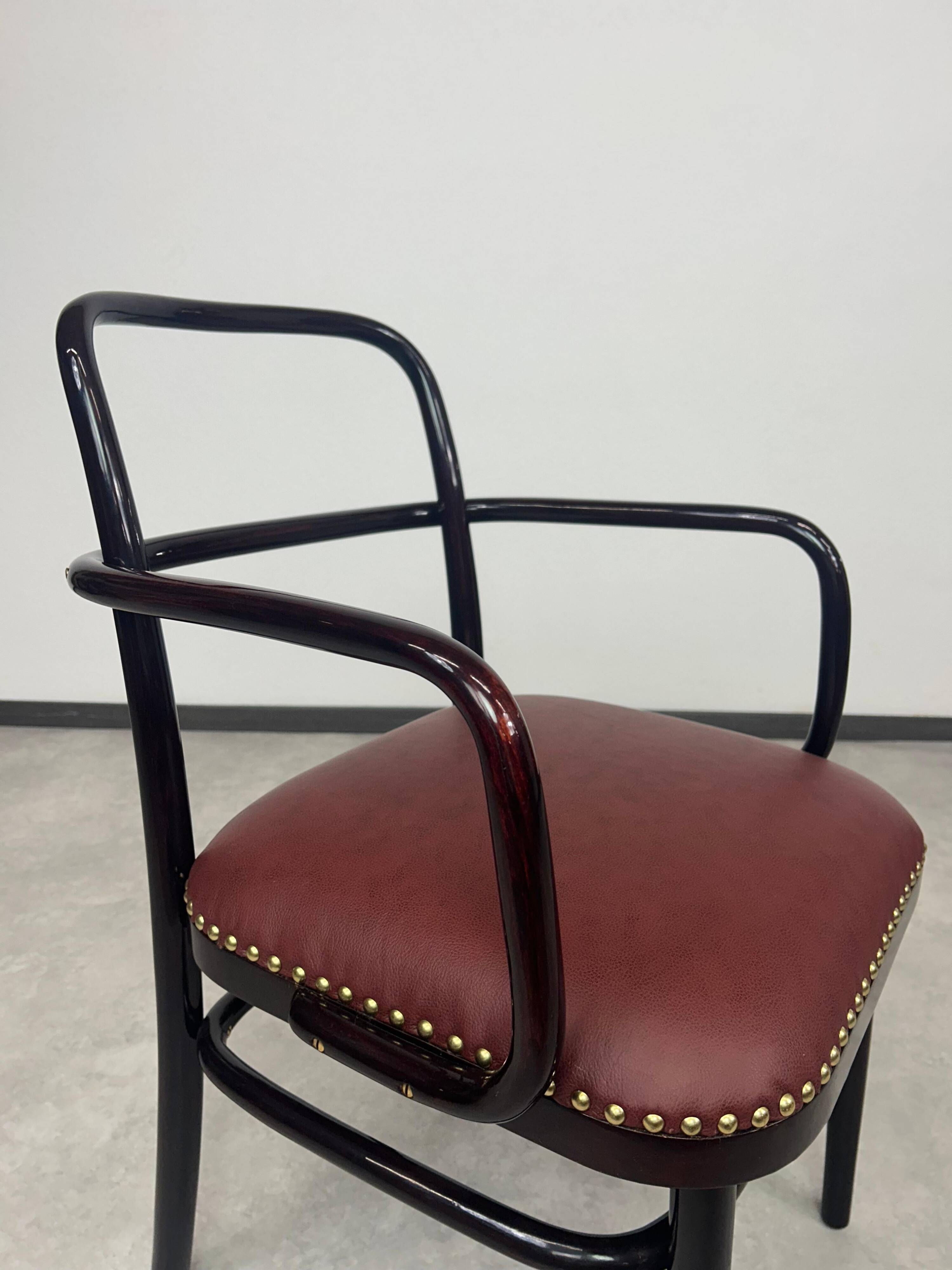 Art Deco office chair A64F by Adolf Gustav Schneck for Thonet Mundus