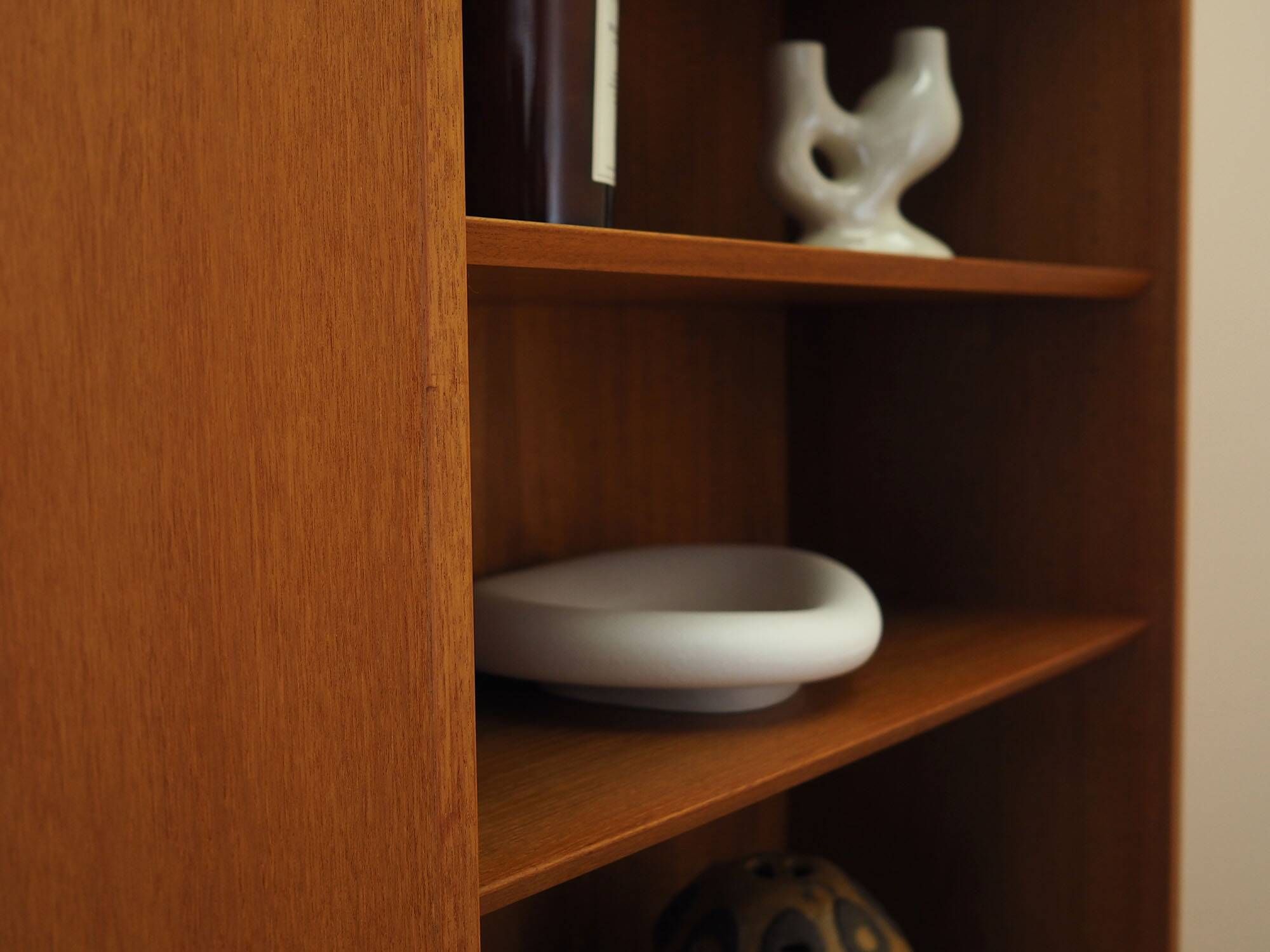 Teak Shelving Unit Hundevad & Co., Denmark, 1960s