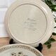 6 dessert plates Sarreguemines Morzine