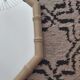 Octagonal mirror 70-80 years 62x62cm