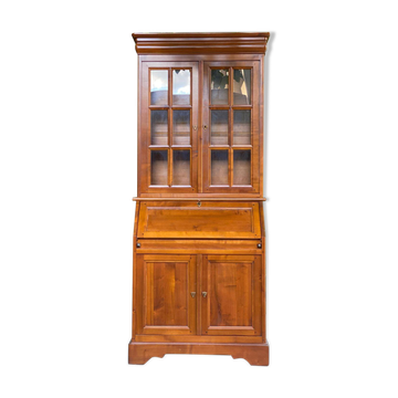 Louis Philippe display case in solid wood