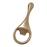 Modernist solid brass bottle opener by Carl Auböck