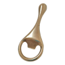 Modernist solid brass bottle opener by Carl Auböck