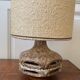 Fat Lava ceramic lamp - Mid century 1970