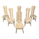 Vintage dining chairs by Depuydt, Belgium, set of 6 - 1960s