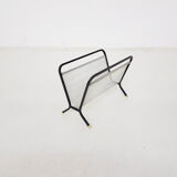 Metal Pilastro style magazine stand, The Netherlands 1950's