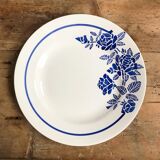 Set of 6 old flat plates