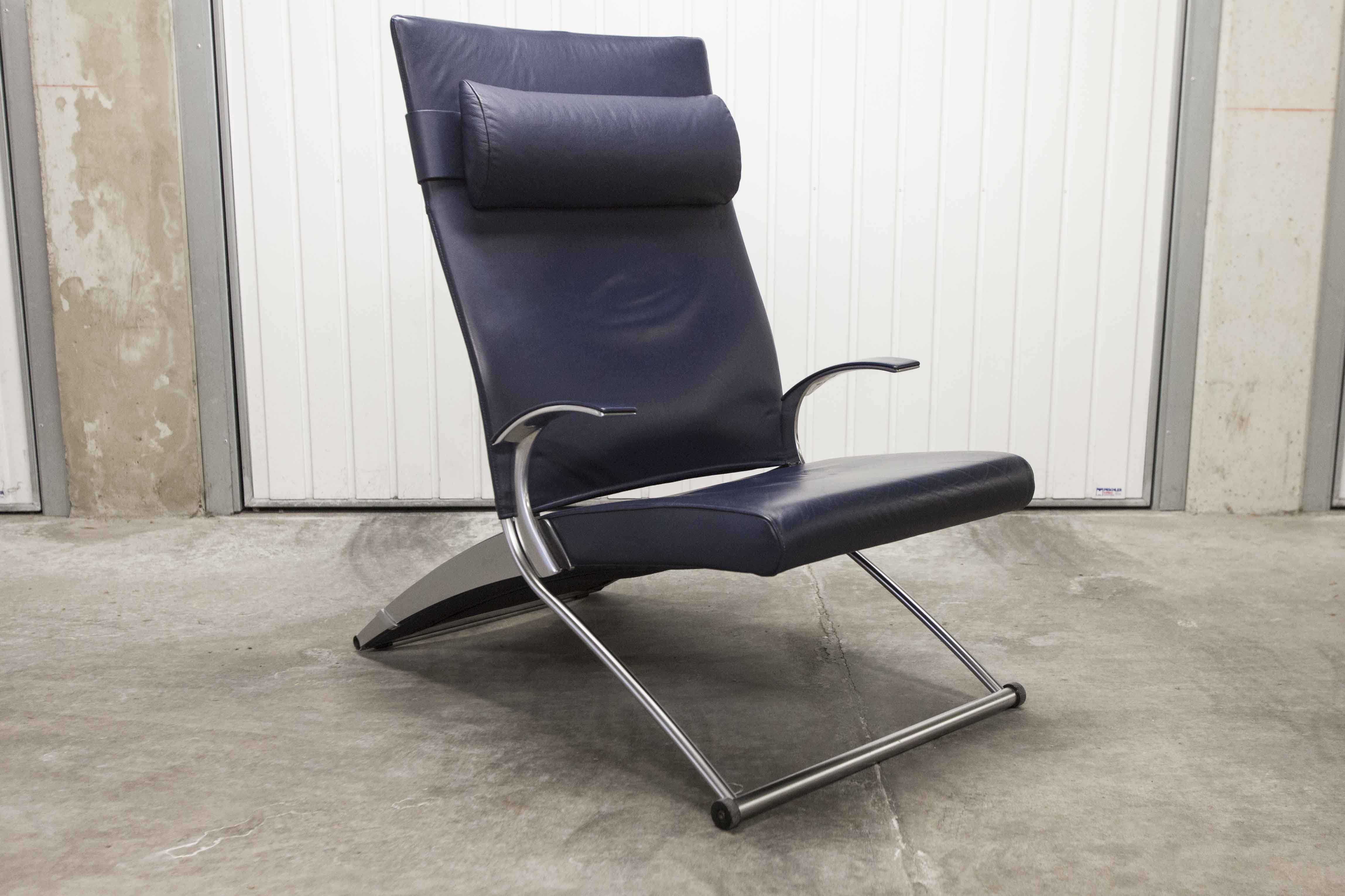 Fauteuil Lounge  "X-chair" par Joachim Nees pour Interprofil