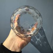 Bohemian glass vase Borske Sklo Nemo Pitcher by Max Kannegiesser