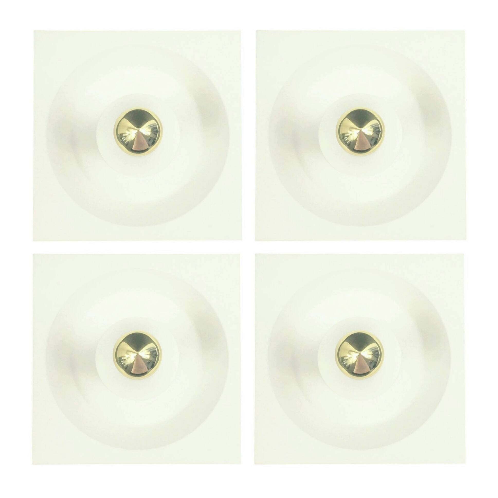 Space Age Wall Light by Klaus Hempel for Kaiser Leuchten, Germany, 1970s