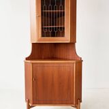 Vintage Scandinavian Corner Hutch