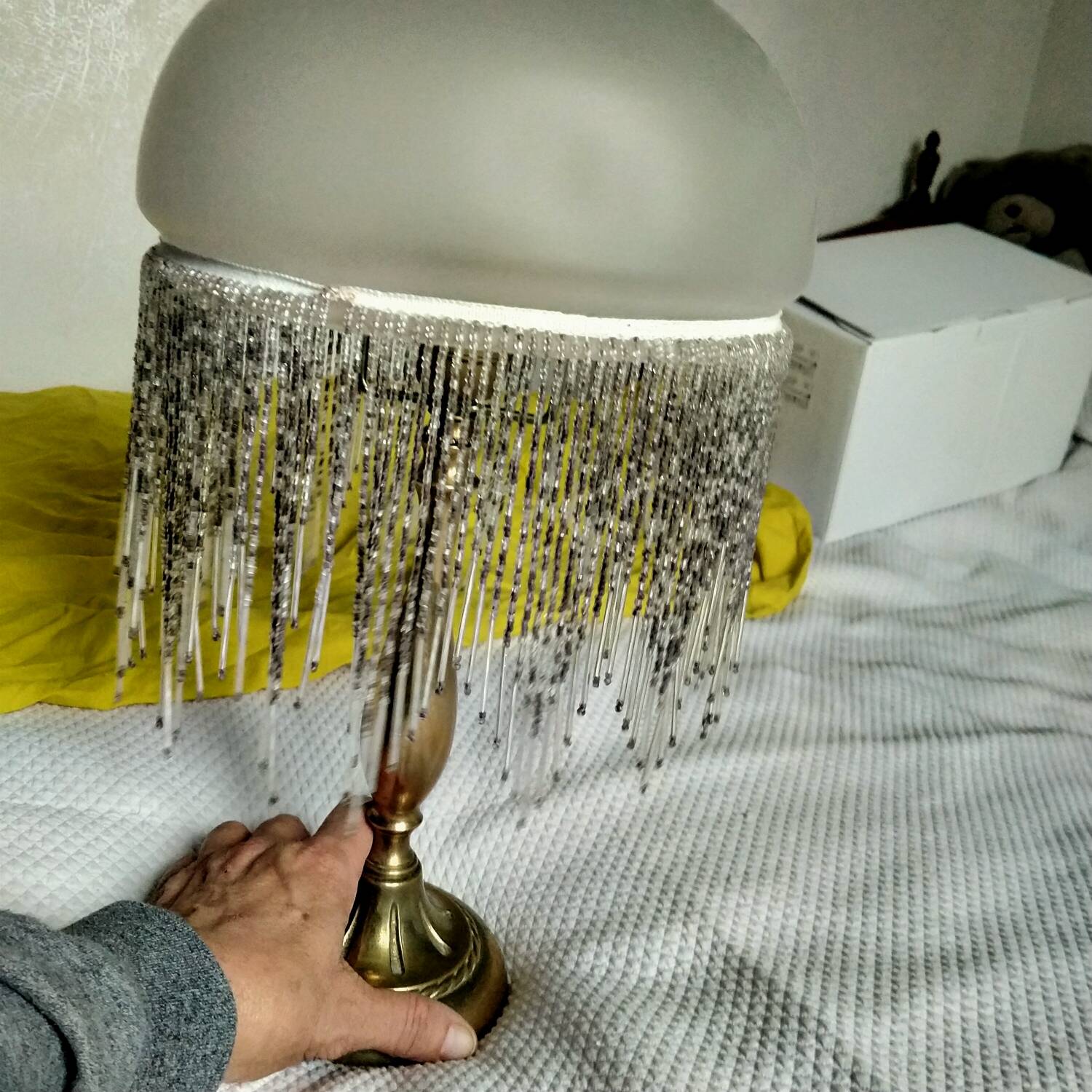 Art Nouveau style lamp