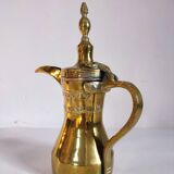 Brass coffee maker Saudi Arabia 19th