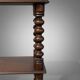 Bobbin library in walnut, French work, 1950.