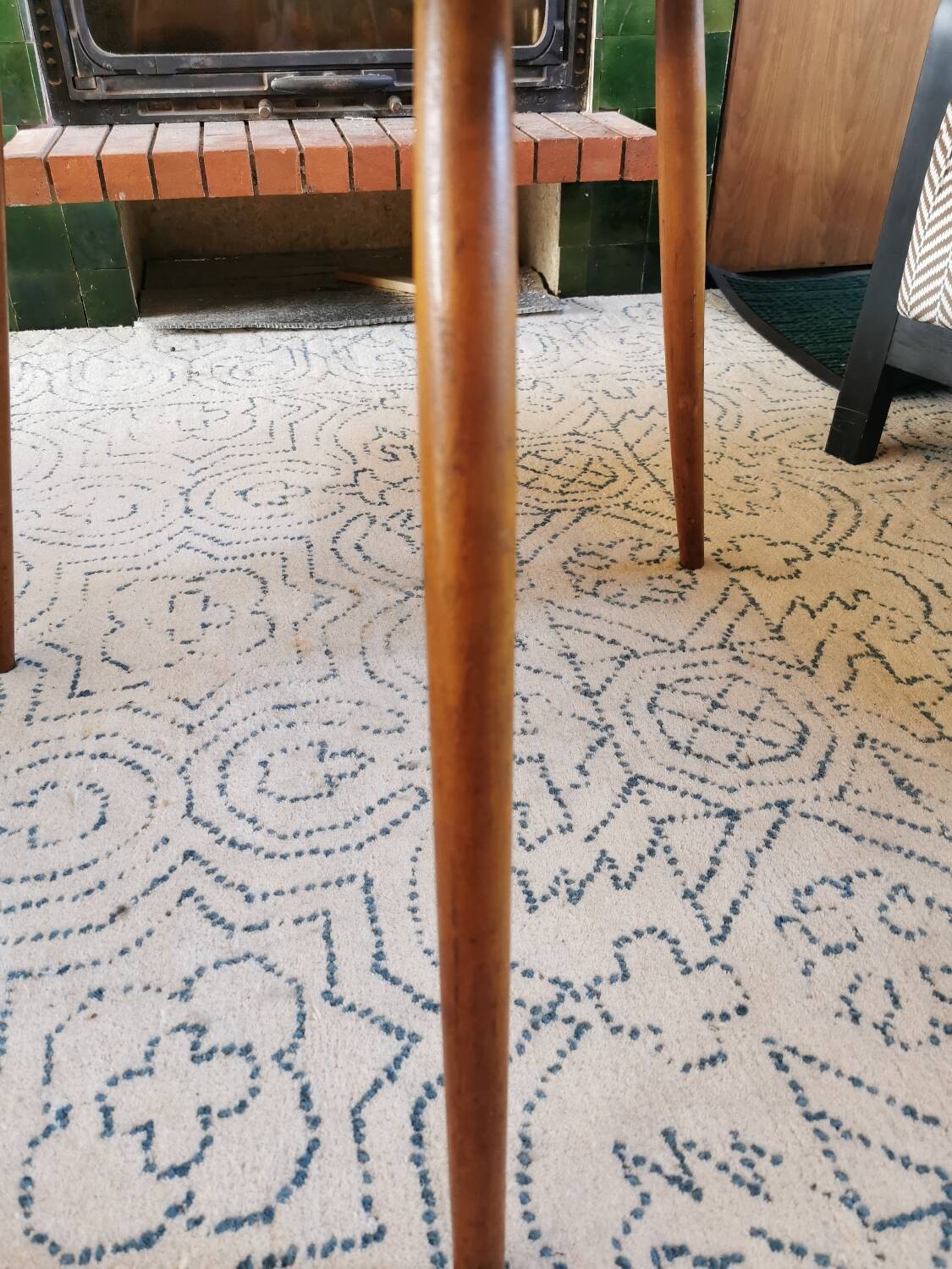 Vintage tripod coffee table from the 60s