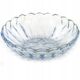 Art Deco bowl, blue glass, Poland, 1950s