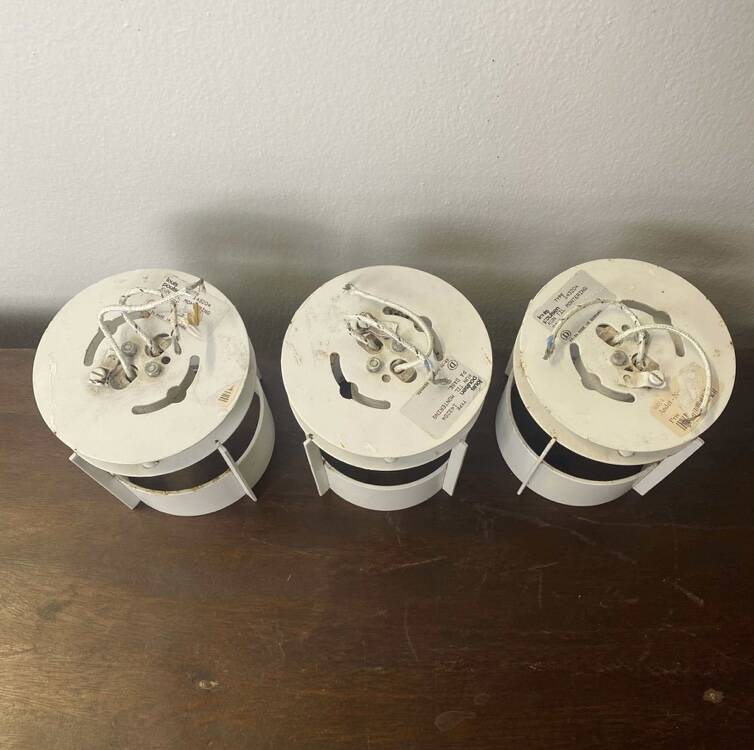 3 Louis Poulsen Vilhelm Wohlert ceiling lights