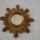 Mirror soleil golden wood 60/70